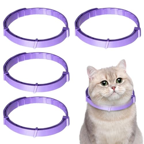 Beruhigendes Halsband für Haustiere, beruhigende Halsbänder für Katzen, beruhigendes Katzenhalsband, verstellbare Anti-Stresshalsbänder für Katzen, entspannende Halsbänder für Haustiere, Halsband von Générique