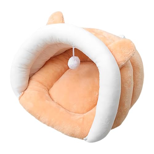 Cat Bed Cave, Indoor Cat Hideaway, Slipper-Shaped Cave Bed, Hangable Ball Cat Bed, Washable Dog Cave Bed, Small Dog Hideaway, Kitten House Zelt, Cozy Cat Cave, Semi-Enclosed Pet Bed, von Générique