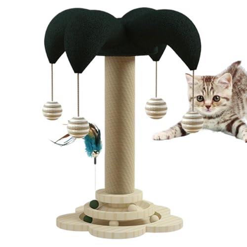 Cat Climbing Posts | Interactive Scratching Posts | Kitten Teething Toys | Pet Activity Center, Multipurpose Cat Toys, Kitten Zubehör, Climbing Scratching Posts, Cat Exercise Equipment von Générique