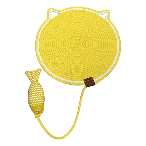 Cat Scratcher Mat, Cat Scratching Pads, Cat Toys Furniture Protector, Cotton Rope Cat Scratcher, Sturdy Scratching Pad, Cat Furniture Scratching Mat, Interactive Cat Scratcher, Cat Scratching von Générique