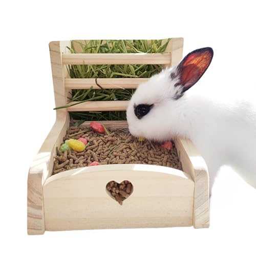 Chinchilla Futterstation – Futterbox aus Naturholz, kompakter Behälter für Haustiere | Behälter für Chaos für Hamster, Kaninchen, Meerschweinchenlautsprecher, Station D Chinchilla Futterstation – Futterbox aus Naturholz, kompakter Behälter für Haustiere | Behälter für Chaos für Hamster, Kaninchen, Meerschweinchenlautsprecher, Station D von Générique
