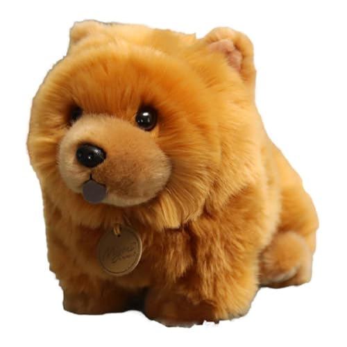 Chow Chow Plush, Brown Chow Chow, Stuffed Animal Dog, Chow Chow Toy, Soft Plush Dog, Plush Dog Doll, Animal Plush Toy, Comfortable Stuffed Animal, Dog Plush Doll, Family Plush Toy,Cute Chow Chow Plush von Générique