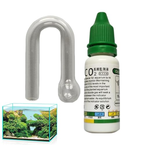 Co2-Fall-Control-Lösung für die Wasserumgebung | Kohlendioxid-pH-Tester für Aquarien | Co2-Checker für Aquarien | Co2-Checker für Aquarien von Générique