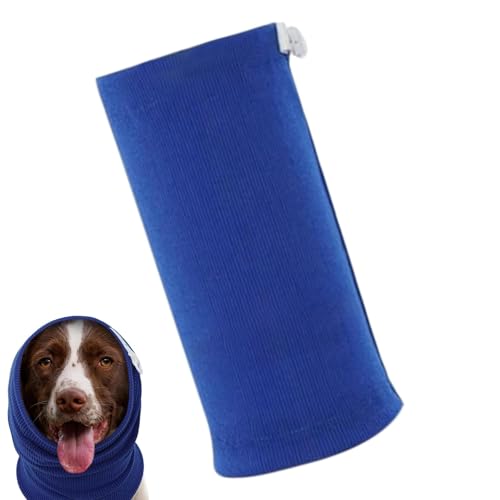 Dog Calming Hoodie, Komfortable Hundekopfbedeckung, Hundeohrabdeckungen, waschbar, Hundehütte, Hundekopfband, Stretchy Dog Headgear, Ohrenwärmer für Hunde, Hundebad, Hundehütte, Hundehülle von Générique