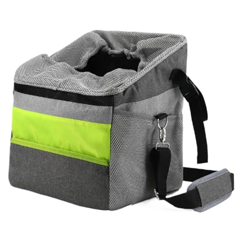 Dog Cycle Carrier, tragbar Pet Carrying Bag, bequemer Hundesitz für Reisen, leichte Haustier-Tragetasche für Welpen, Katzen, Kitten, Reisezubehör für, Outdoor Pet Carrier Bag von Générique