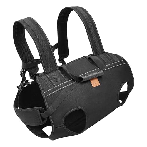 Dog Lift Harness – 800 g verstellbare atmungsaktive Sling für Senioren Hunde mit unterstützter Mobilität, Wiederherstellungshilfe, Leg Halterung für Spaziergänge, Outdoor und tägliche Pflege, XL, XXL Dog Lift Harness – 800 g verstellbare atmungsaktive Sling für Senioren Hunde mit unterstützter Mobilität, Wiederherstellungshilfe, Leg Halterung für Spaziergänge, Outdoor und tägliche Pflege, XL, XXL von Générique