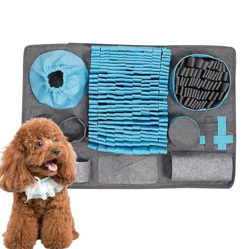 Dog Mat, Sniffing Game, Interactive Drill Trainer, Sensory Puzzle Activity Rug, Feeding Entertainment Toy for Large Breeds, Cats, Puppies, Indoor, Home, Stimulation, Enrichment, Smell Training Dog Mat, Sniffing Game, Interactive Drill Trainer, Sensory Puzzle Activity Rug, Feeding Entertainment Toy for Large Breeds, Cats, Puppies, Indoor, Home, Stimulation, Enrichment, Smell Training von Générique