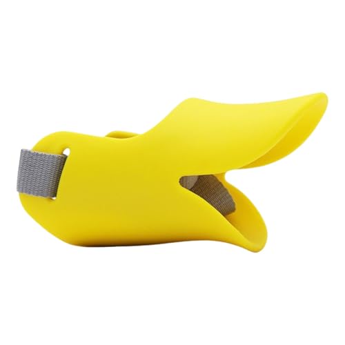 Dog Muzzle, Silikon Dog Muzzle, Duck Mouth Dog Muzzle, Trainingszubehör für mittelgroße Hunde, große Hunde, kleine Hunde S/M/L von Générique