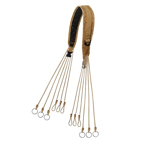 Entenhalter für Wasservögel, Entenruf Lanyard – für den Transport von Wasserenten im Freien | Jagdzubehör mit verstellbarem Flansch für Eichhörnchen, Gänse, Vögel, Truthahn, Wild Entenhalter für Wasservögel, Entenruf Lanyard – für den Transport von Wasserenten im Freien | Jagdzubehör mit verstellbarem Flansch für Eichhörnchen, Gänse, Vögel, Truthahn, Wild von Générique