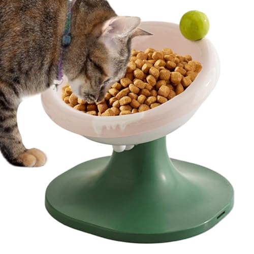 Erhöhter Katzenschüssel, erhöhte Hundenäpfe, erhöhte Katzenschüssel, benutzerfreundlicher Futterspender für Schnurrbärte, niedlich, ergonomisch, für Haustiere Erhöhter Katzenschüssel, erhöhte Hundenäpfe, erhöhte Katzenschüssel, benutzerfreundlicher Futterspender für Schnurrbärte, niedlich, ergonomisch, für Haustiere von Générique