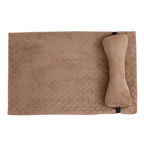 Générique Bed Medium Dogs, Orthopädisches Sofa-Bett mit abnehmbarem Kissen, 50 x 40 x 50 cm, tragbar, Sturdy Nonskid Bottom, Haustier Couch Schlafkissen für und große Hunde von Générique