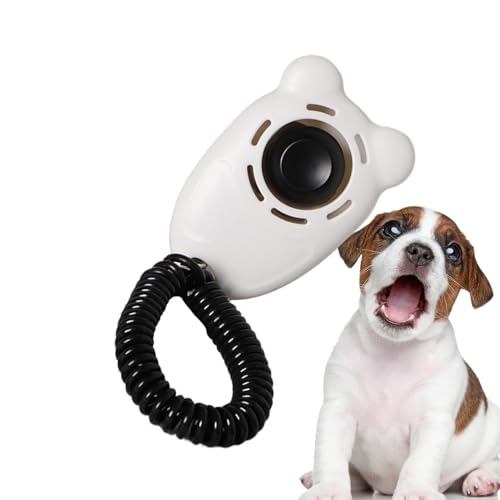 Générique Behavioral Hundetrainer, Clicker mit Handgelenkschlaufe, leichtes Haustiertraining-Tool, Hundebehavior Hilfe für Hunde, Katzen, Vögel, Horsen, effektives Training von Générique