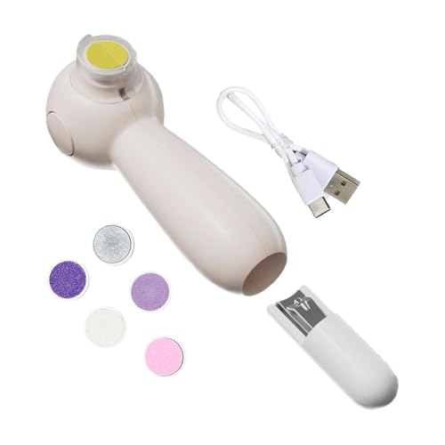 Générique Bird Nail Grinder, Electric Parrot Beak Trimmer, Multi-Purpose Pet Grooming Tool, 6 Grinding Heads for Cockatiels, Hamster, Small & Rodents and many more von Générique