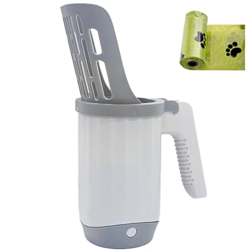 Générique Box Cleaning Kit, Cat Poop Scooper, tragbar, Litter Box Scooper, tragbar, Cat Poop Lifter, Fast Sifting Kitten Poop Scooper, Easy to Clean Cat Box Scooper Litter Cleaner von Générique