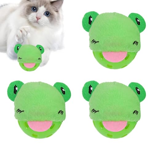 Générique Cat Interactive Chew Toy, interaktives Katzenspielzeug, sensorisches Kätzchen, Spielzeug Ton, Interaktion Tieren zum Verstecken der Bälle für das Training im Zug, zum Trainieren von Générique