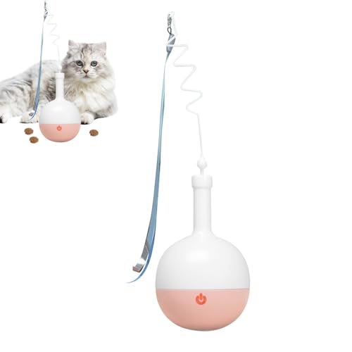 Générique Cat Interactive Feeder, elektrisches Feeding-Ballspielzeug, 31,6 cm (12,64 Zoll), Kitten Teaser, Wand, Gewicht und Übung, einfach zu bedienen und zu reinigen, Indoor Pet Activity von Générique