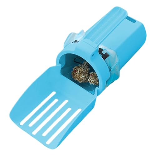 Générique Cat Litter Scooper, Sifter Shovel Waste Can, 74 x 11,81 Zoll, tragbares Reinigungswerkzeug, ergonomischer Griff, leicht zu reinigen, ideal für Katzen, Reptilien und kleine Haustierabfälle von Générique