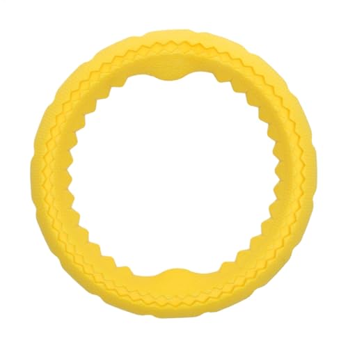 Générique Dog Chew Ring, Soft Rubber Toy, Medium and Large Dogs, Interactive Teething, Biting and Training Toy, Teeth Kaugummi for Chasing, Teething Relief, and Pet Entertainment von Générique