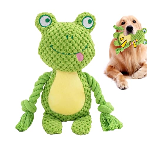 Générique Dog Squeaky Pets, Cartoon Rope Doll 9,45 Zoll, leicht, interaktiv, Kaugummi, tragbar und flexibel, kreatives Haustierspielzeug für Tiere von Générique