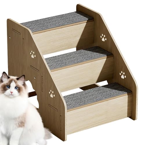 Générique Dog Stairs | Hundestairs für kleine Hunde | Hunde-Steps für Sofa | Non-slip Cat Steps für Older Katzen | 40 x 29 x 35 cm / 15,75 x 11,42 x 13,78 Zoll, Haustierhalter mit Pets in der von Générique