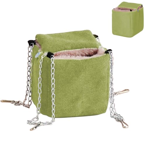 Générique Hammock Ferret für Käfig, Hamster Swing, Chinchilla Hammock, Sugar Glider Bed, Small Animal Hammock, Pet Hammock for Ferrets, Squirrel Bed, Cozy Pet Nest, Animal Bed for Chinchillas, von Générique