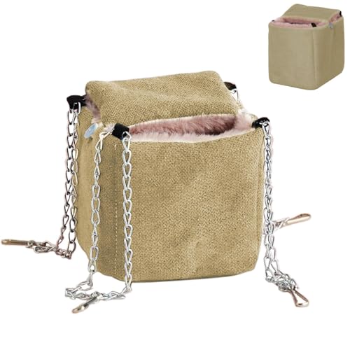 Générique Hammock Ferret für Käfig, Hamster Swing, Chinchilla Hammock, Sugar Glider Bed, Small Animal Hammock, Pet Hammock for Ferrets, Squirrel Bed, Cozy Pet Nest, Animal Bed for Chinchillas, von Générique