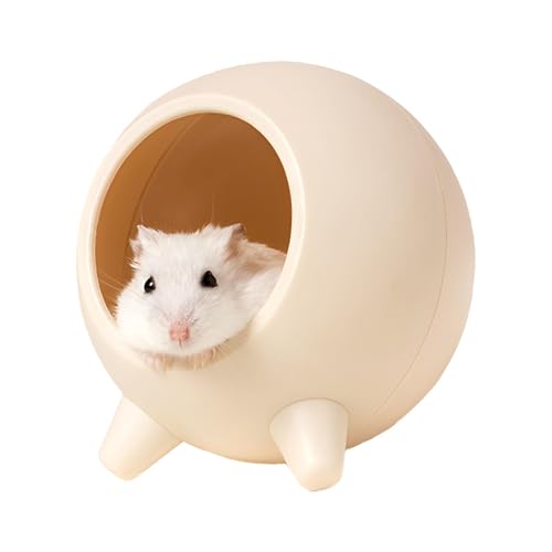 Générique Hamsterhaus, Hamsternest – kleines Bett für Haustiere | Schlafnest für Hamster, Winterhütte für Hamster, Chinchillas und Igel, Käfigzubehör von Générique