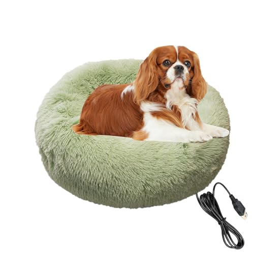 Générique Heizbett für Hunde | Heizkissen weich und bequem für Haustiere | USB-Heizbett für Katzen und kleine Tiere | waschbar und leicht zu reinigen von Générique