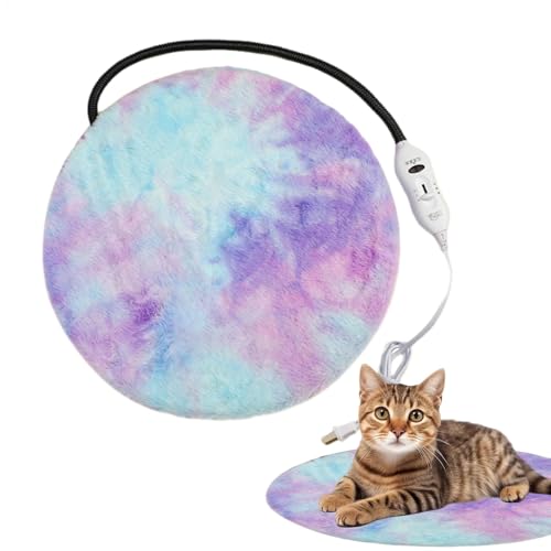 Générique Heizkissen für Katzen, Thermal Pet Pad, Dog Heating Blanket, Kitty Electric Comforter for Indoor Cats and Small Dogs, Comfortable and Cozy Warming Solution for Pets, 39,9 cm von Générique