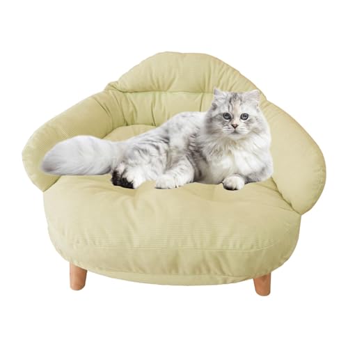 Générique Hunde-Sofa-Bett, bequemes Hundebett, Haustierbett, Hundebett, mit Beinen, atmungsaktiv, weich, Haustierbett, Sofa, Katze, Nest Bed, Dog Couch für Wohnzimmer von Générique