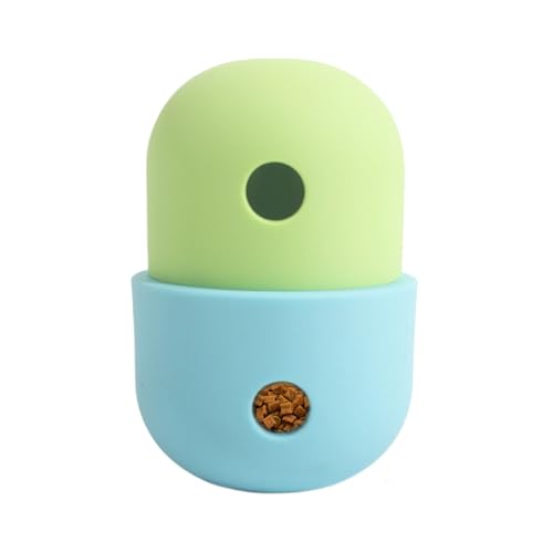 Générique Interactive Toy Dog Food Treat Dispenser Indoor, Positive Training Food Dispenser, Pet Accessory, Interactive Puppy Toy, Dog Silicone Teething Cleaning Ball for Small Medium Large Puppies Générique Interactive Toy Dog Food Treat Dispenser Indoor, Positive Training Food Dispenser, Pet Accessory, Interactive Puppy Toy, Dog Silicone Teething Cleaning Ball for Small Medium Large Puppies von Générique