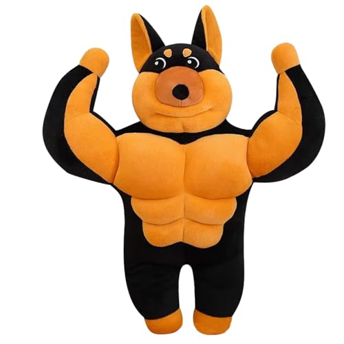Générique Kissen für Hunde, Plüsch, lustiges Plüschtier, muskulöses Hundespielzeug | Tragbares Spielzeug für Haustiere, flexibel, für Wohnzimmer, Sofa, Schlafzimmer Générique Kissen für Hunde, Plüsch, lustiges Plüschtier, muskulöses Hundespielzeug | Tragbares Spielzeug für Haustiere, flexibel, für Wohnzimmer, Sofa, Schlafzimmer von Générique