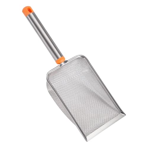 Générique Pet Cleaning Tool, Poop Scoop, 3,94 x 1,97 Zoll Ergonomisches Handle Design, Heavy Duty Waste Scoop, Edelstahlkonstruktion, leicht und robust, ideal für schnelle Reinigung von Générique