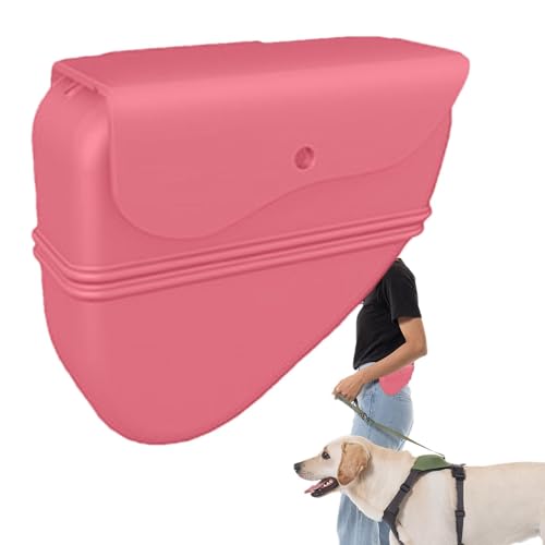 Générique Pet Feeding Kit, tragbarer Trainingsbehälter für Haustier-Snacks, 4,8 x 1,81 x 4,17 Zoll Hundetraining mit Gürtelclip für einfachen Zugriff auf Spaziergänge, Leine von Générique