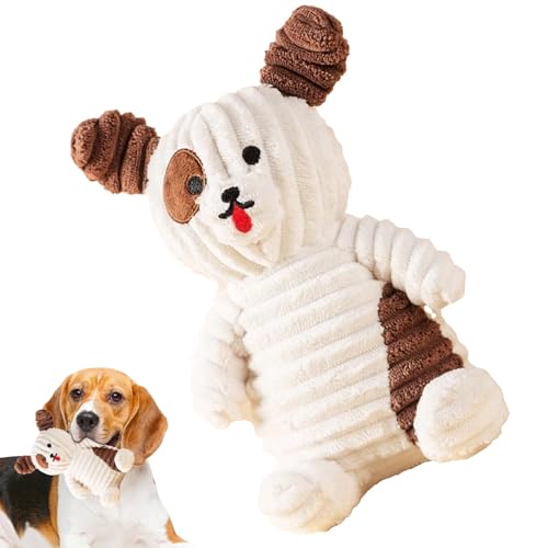 Générique Plüsch-Hundespielzeug, Plüschtier, Puppy Toy, Squeaky Kaugummi, für kleine, mittlere und große Haustiere, interaktives Kauen, Sturdy, niedliches Design, lustiges Spielen, 24 x 15 cm von Générique