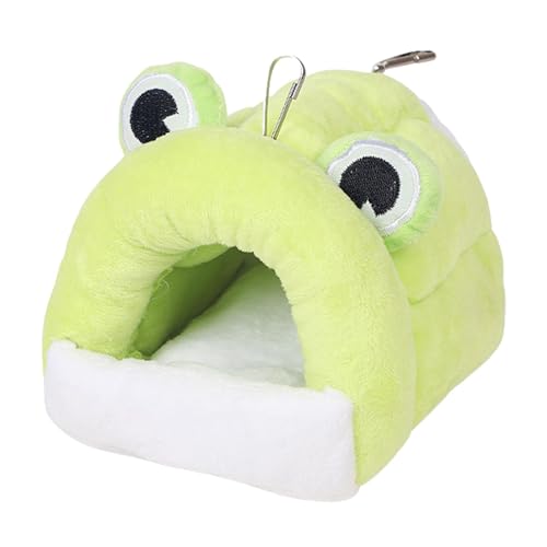 Générique Plush Pet Sleeping Bed, Hamster Nesting Zubehör, bequemes Hedgehog Bed, Chinchilla-Bett, kleines Tierbett, Kuschelbett, Indoor Hamster House, Warm Sleeping Nest, von Générique