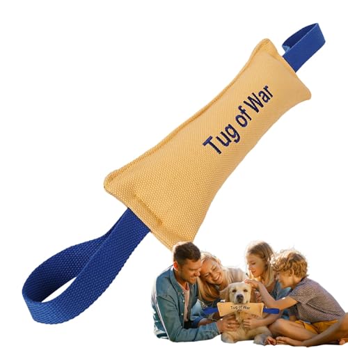 Générique Sicheres Hunde-Biting-Tug Toy, Biting Pad mit starken Griffen, langlebiges Trainingsgerät für mittelgroße bis große Hunde, Tough Tug Toy für interaktives Spielen, effektives Training Tool von Générique