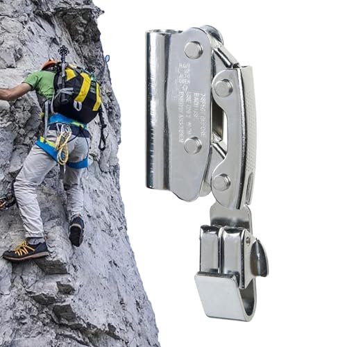 Générique Stahlrohr-Gripper, Climbing Ascender Device, 16,8 x 6,7 cm, selbstschließend, robust, rutschfest, Fallschutz für schwere Industrie Générique Stahlrohr-Gripper, Climbing Ascender Device, 16,8 x 6,7 cm, selbstschließend, robust, rutschfest, Fallschutz für schwere Industrie von Générique