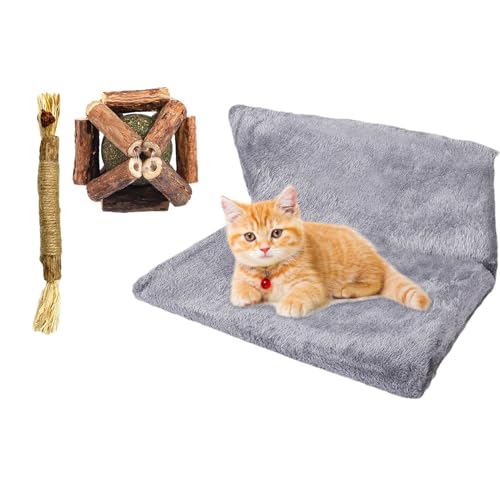 Générique Window Hammock Cat, Cat Resting Seat, Safe Cat Hammock, faltbar, waschbar, Hammock Bed, Soft Pet Hammock, Hammock Bed Cat, Cat Window Seat for Indoor Cats von Générique