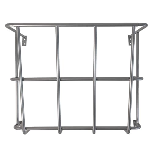 Goat Hay Feeder, Aluminium-Legierung, Wandfeeder, multifunktional, hängendes Grass-Rack für Stable, Farme, Zähne, langlebig, Wandbefestigung, Hays Feeder, 60 x 50,8 x 32 cm von Générique