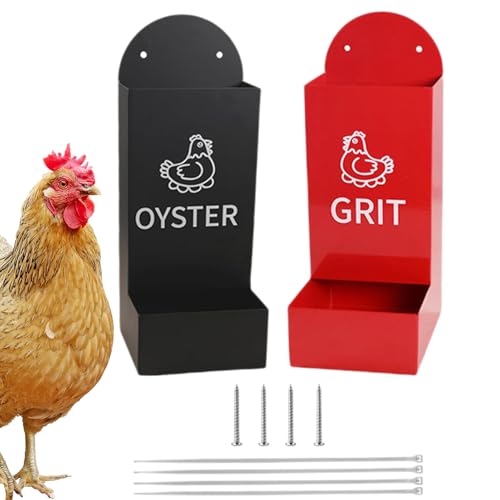 Hähnchen- und Hoyster-Scheuer, Oystersten, 2 Sets mit Hühnermücken – Snackschalen, Waterer im Freien, Zubehör für Haustiere, Futter-Ausrüstung Hähnchen- und Hoyster-Scheuer, Oystersten, 2 Sets mit Hühnermücken – Snackschalen, Waterer im Freien, Zubehör für Haustiere, Futter-Ausrüstung von Générique
