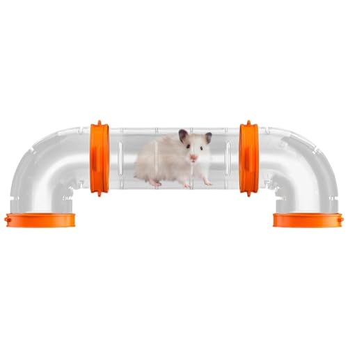 Hamster-Tunnel, kleine Tiere, Übungspfeife, Playground Modul, echtes Material, lustiges Design, für Hamster, Gerbils, Mice, kleine Haustiere, Käfigzubehör von Générique