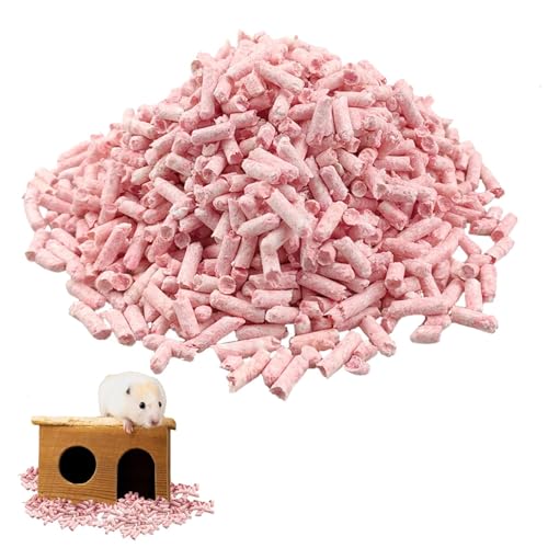 Hamsterbedding, buntes Papierbett, kleines Haustierbett, Entfeuchtung von Litterpellets, Bunny Litter, Pet Huts für Hamster, Hamsterliter, wasserfestes kleines Haustierbett, weiches Haustierbett, von Générique