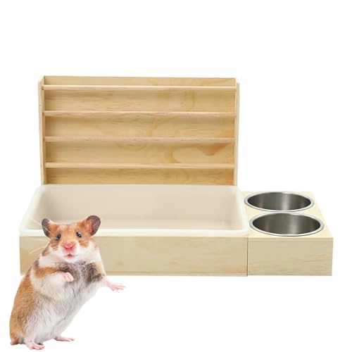 Heuspender für Kaninchen | Futterbehälter und Katzentoilette für Kleintiere | Anti-Spender Futterspender Heu Habitat für Kaninchen Chinchilla Hamster Heuspender für Kaninchen | Futterbehälter und Katzentoilette für Kleintiere | Anti-Spender Futterspender Heu Habitat für Kaninchen Chinchilla Hamster von Générique