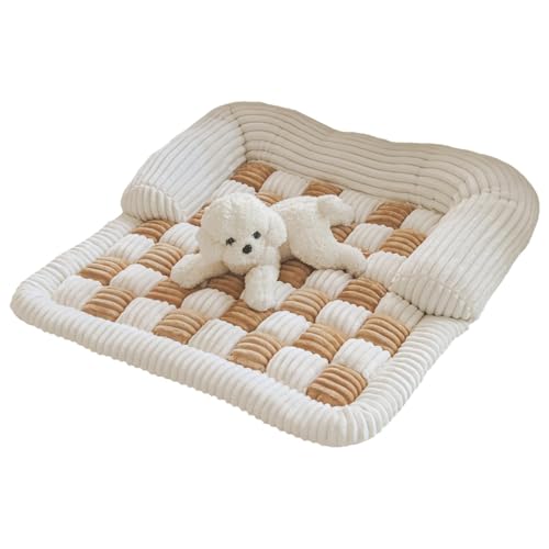 Hunde-Sofa-Bed – rutschfestes Haustierbett – Fuzzy Calming Pet Furniture Cover für große, mittlere und kleine Haustiere, rutschfestes Hundebett – gemütliches Fuzzy Beruhigungsmatte und Sofaschutz – von Générique