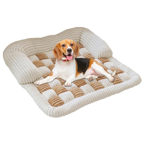 Hunde-Sofa-Bett, rutschfestes Haustierbett, Sofaschutz für Haustiere, Katzensofa, Fuzzy Calming Dog Bed, Pet Furniture Cover, Pet Matte, Cozy Pet Bed, Easy Clean Dog Bed, Large Medium Small Pets von Générique