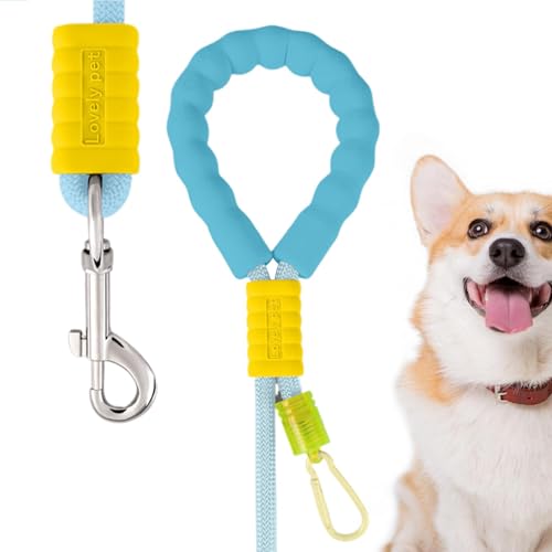 Hundeschnüre für den Außenbereich, Kabel für Hundegehege, bunt, niedlich – verstellbares Befestigungsseil für Hunde, Design des Griffs kann getragen werden, bietet Hundeschnüre für den Außenbereich, Kabel für Hundegehege, bunt, niedlich – verstellbares Befestigungsseil für Hunde, Design des Griffs kann getragen werden, bietet von Générique