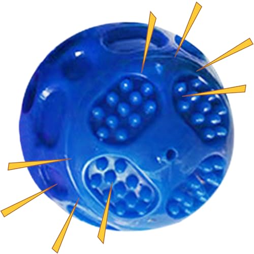 Hundespielzeug – Quietschspielzeug für Kauer | Kauball für Welpen stimulierend, Bildung im Innen- und Außenbereich Hundespielzeug – Quietschspielzeug für Kauer | Kauball für Welpen stimulierend, Bildung im Innen- und Außenbereich von Générique