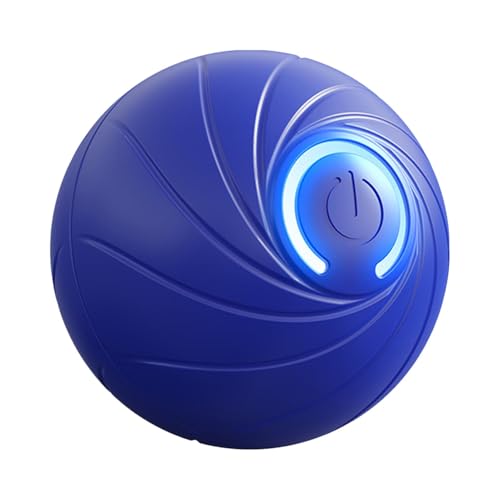 Hundespielzeug | interaktiver Ball für Hunde | Automatischer Hüpfball, interaktiv, wiederaufladbar, für Hunde, elektrischer Ball für Hunde, 5,2 cm / 2,05 Zoll mit Lichtern von Générique