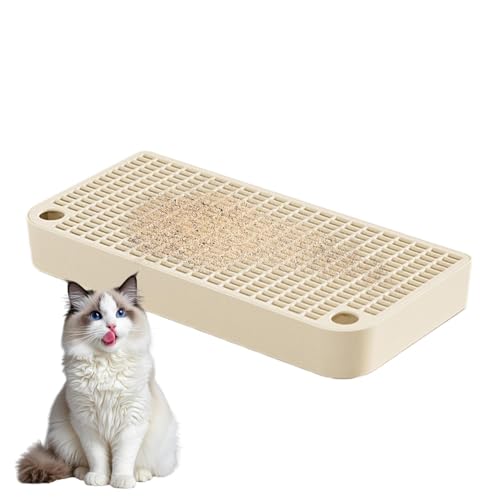 Katzen-Ramp Litter Box Step, waschbarer Katzenhandschuh, Reinigung von Haustieren, Pedal, robust, rutschfestes Design, platzsparend, Grau, ideal für Zuhause, Wohnzimmer, Bad, Innenbereich von Générique